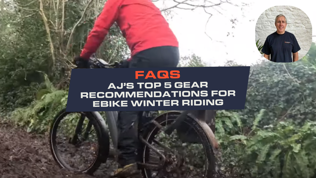 AJ’s Top 5 Gear Recommendations for Ebike Winter Riding