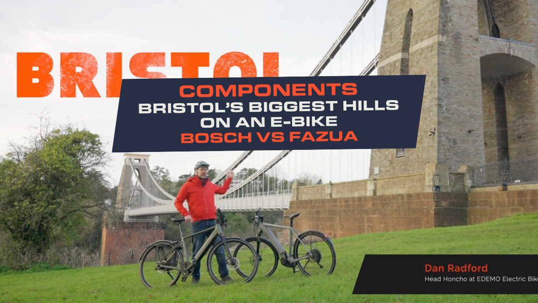 Bosch vs Fazua - Bristol's Biggest Hills