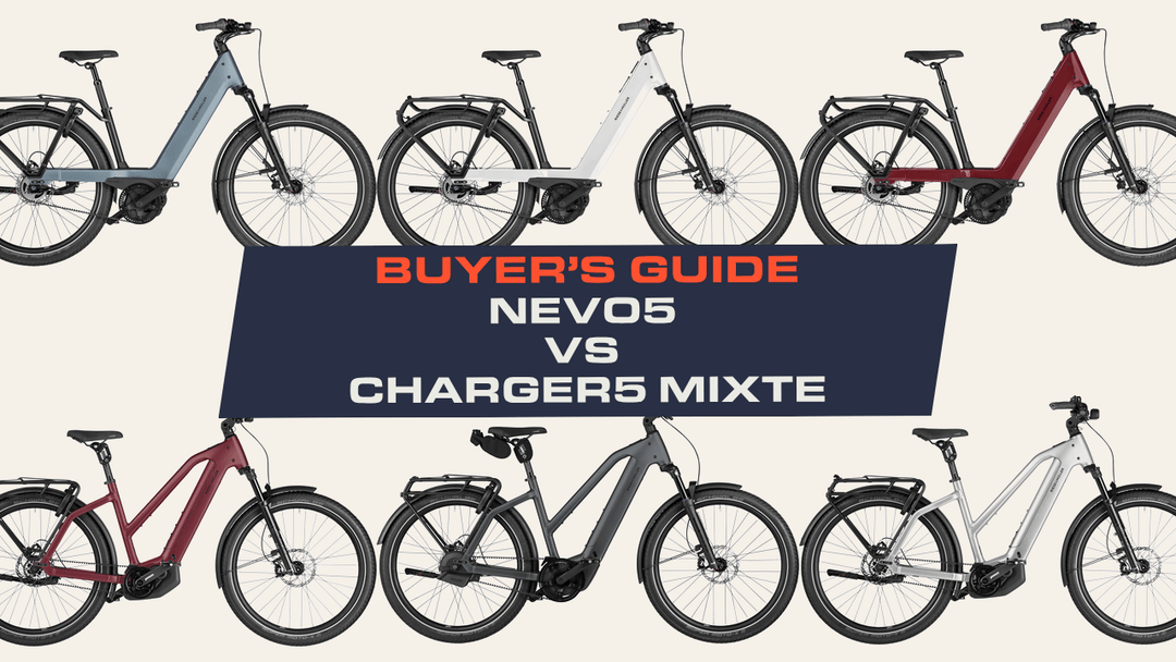 Nevo5 vs Charger5 Mixte: Which Step-Through Riese & Müller?