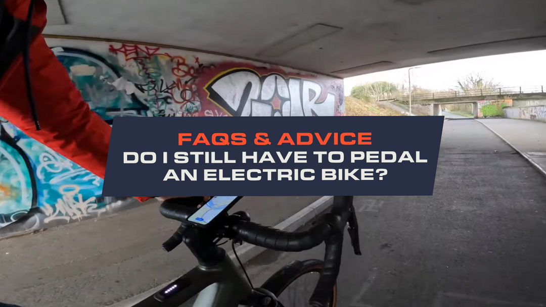 Do I still have to pedal an electric bike?