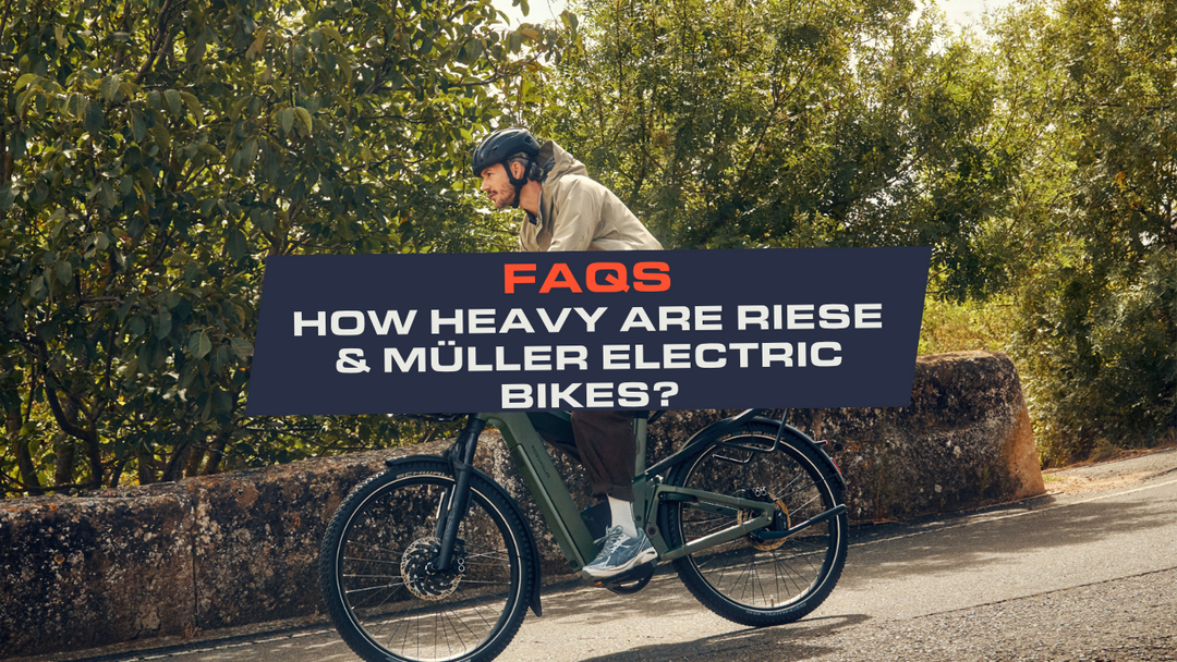 How heavy are Riese & Müller electric bikes?