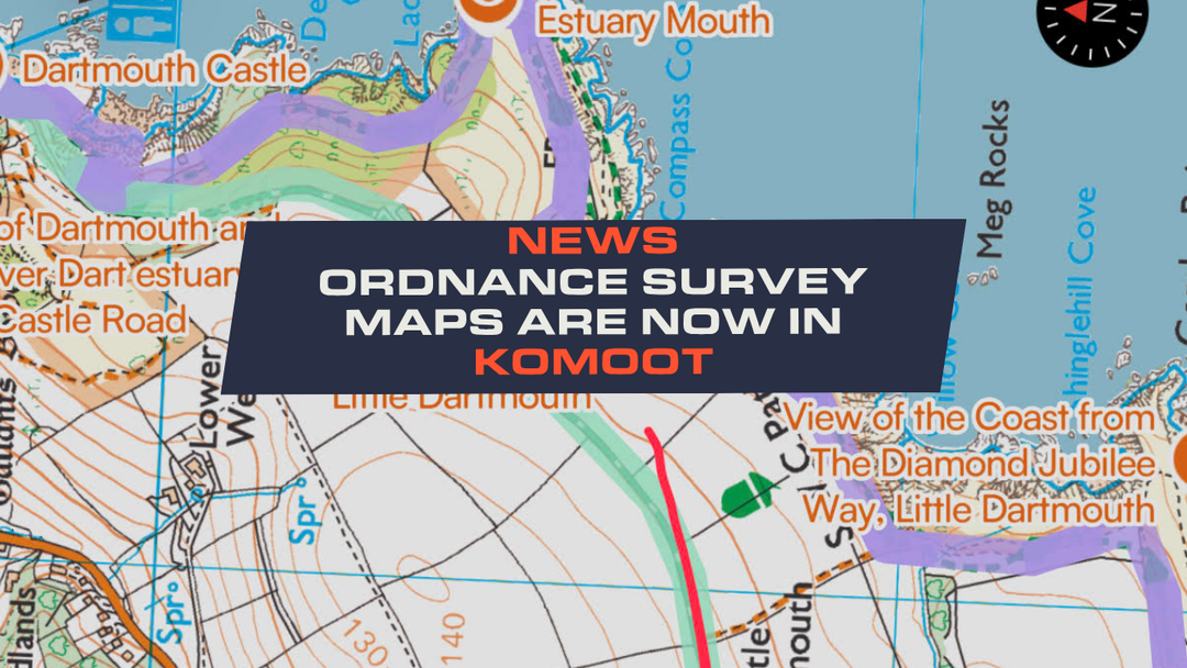 Ordnance Survey Maps Are Now in Komoot