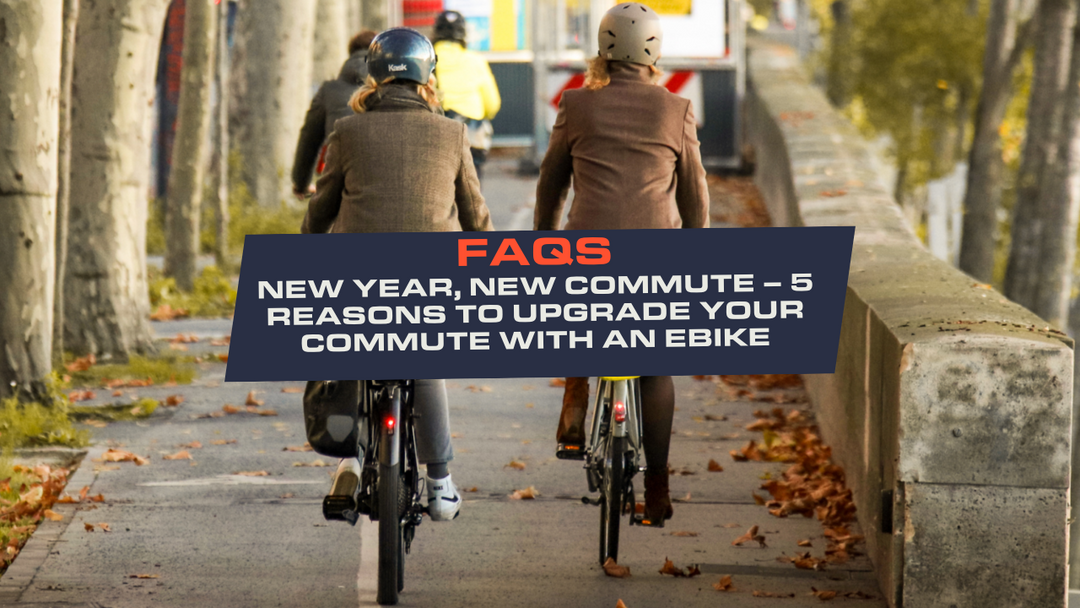 Ebike Commute: Top 5 Reasons to Upgrade Your Daily Journey in the New Year