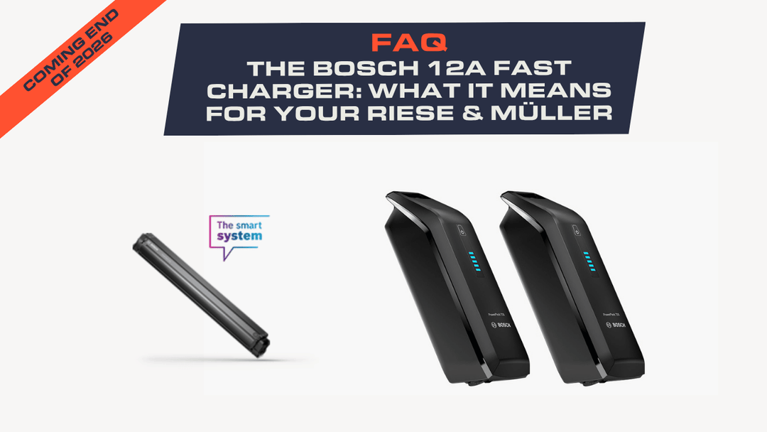 The Bosch 12A Fast Charger: What It Means for Your Riese & Müller