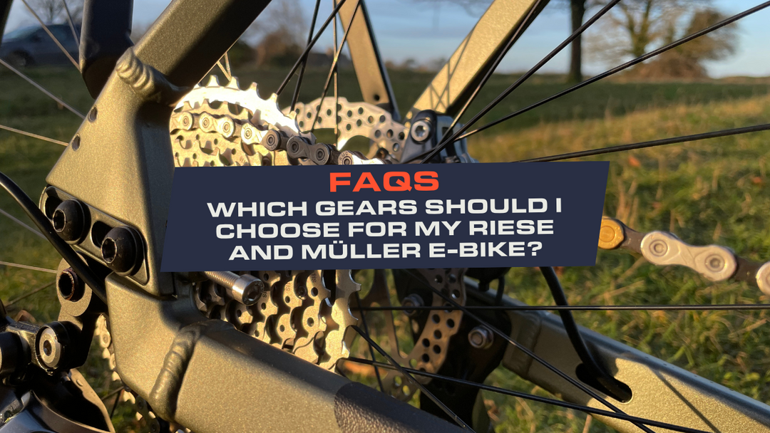 Which Gears Should I Choose for My Riese & Müller E-Bike?