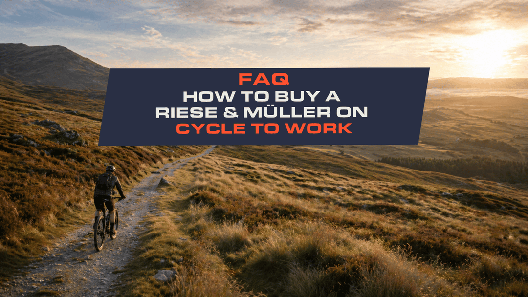 How to Buy a Riese and Müller on Cycle to Work